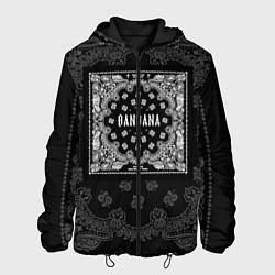 Куртка с капюшоном мужская Big Baby Tape x Kizaru: BANDANA цвета 3D-черный — фото 1
