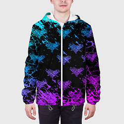 Куртка с капюшоном мужская Velial Squad neon, цвет: 3D-белый — фото 2