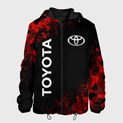 Мужская куртка TOYOTA MILITARY PIXEL BLACK RED