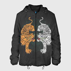 Мужская куртка Два тигра