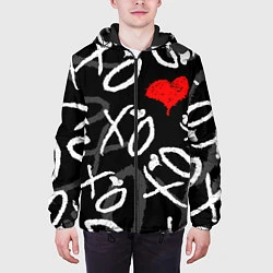 Куртка с капюшоном мужская The Weeknd - XO, цвет: 3D-черный — фото 2
