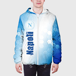 Куртка с капюшоном мужская SSC NAPOLI Napoli Соты, цвет: 3D-белый — фото 2