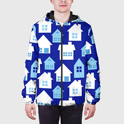 Куртка с капюшоном мужская Хочу дом, цвет: 3D-черный — фото 2