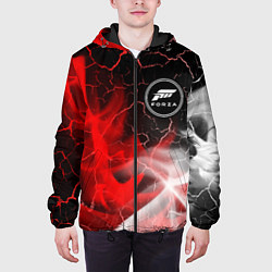 Куртка с капюшоном мужская ФОРЗА ХОРАЙЗЕН Яркий 9, цвет: 3D-черный — фото 2