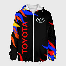 Мужская куртка Toyota Разноцветный огонь
