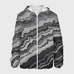 Куртка с капюшоном мужская Fashion vanguard pattern 2099, цвет: 3D-белый