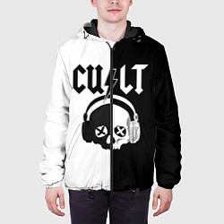 Куртка с капюшоном мужская TDG CULT ACDC, цвет: 3D-черный — фото 2