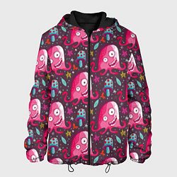 Мужская куртка Пришельцы - осьминоги