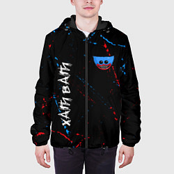 Куртка с капюшоном мужская ХАГИ ВАГИ Гранж, цвет: 3D-черный — фото 2