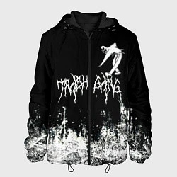 Куртка с капюшоном мужская Ghostemane Mercury Trash Gang Гостмейн Призрак гра, цвет: 3D-черный