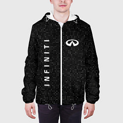 Куртка с капюшоном мужская Инфинити infinity sport, цвет: 3D-белый — фото 2