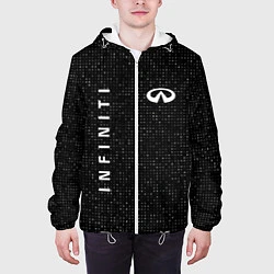 Куртка с капюшоном мужская Инфинити infinity sport, цвет: 3D-белый — фото 2