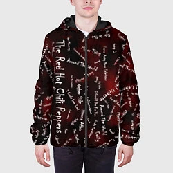 Куртка с капюшоном мужская Red Hot Chili Peppers - 2022, цвет: 3D-черный — фото 2