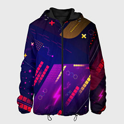 Мужская куртка Cyber neon pattern Vanguard
