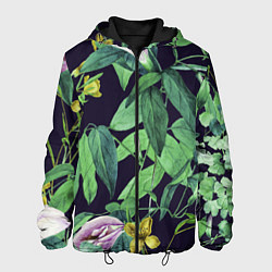 Мужская куртка Цветы Ботанические
