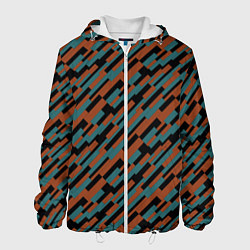 Мужская куртка Разноцветные прямоугольники абстракция