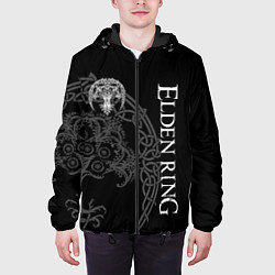 Куртка с капюшоном мужская СВЯТОЕ ДРЕВО МИКЕЛЛЫ ЕЛДЕН РИНГ, цвет: 3D-черный — фото 2