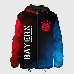 Куртка с капюшоном мужская BAYERN Bayern Pro Sport Огонь, цвет: 3D-черный