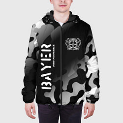 Куртка с капюшоном мужская BAYER Bayer Pro Football Камуфляж, цвет: 3D-черный — фото 2