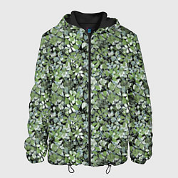 Мужская куртка Летний лесной камуфляж в зеленых тонах