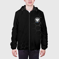 Куртка с капюшоном мужская Russia Black Collection 20222023, цвет: 3D-черный — фото 2