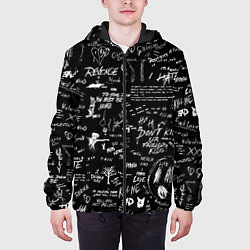 Куртка с капюшоном мужская XXXTENTACION LOGOBOMBING, цвет: 3D-черный — фото 2