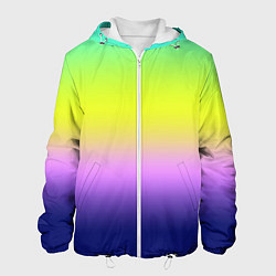 Мужская куртка Разноцветный размытый фон градиент