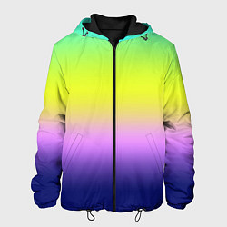 Мужская куртка Разноцветный размытый фон градиент