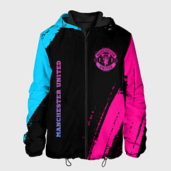 Мужская куртка Manchester United Neon Gradient