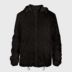 Мужская куртка Текстурированный угольно-черный