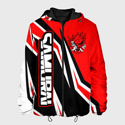 Мужская куртка Samurai - Киберпанк 2077 - Красный спорт