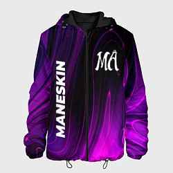 Куртка с капюшоном мужская Maneskin violet plasma, цвет: 3D-черный