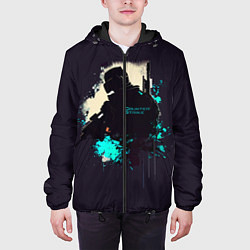 Куртка с капюшоном мужская CS GO Art, цвет: 3D-черный — фото 2