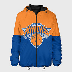 Куртка с капюшоном мужская Нью-Йорк Никс НБА, цвет: 3D-черный
