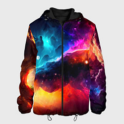 Мужская куртка Космос, созданный нейросетью