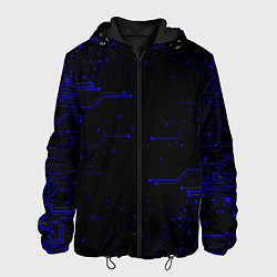 Мужская куртка Абстрактный цифровой фон