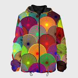 Мужская куртка Multicolored circles