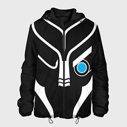 Куртка с капюшоном мужская Mass Effect Garrus Art, цвет: 3D-черный