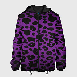 Мужская куртка Фиолетовый леопард