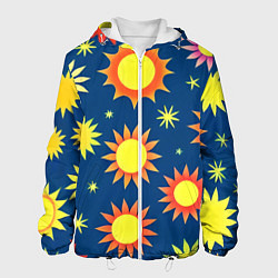 Мужская куртка Цветы солнца