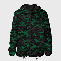 Мужская куртка Точечный камуфляжный узор Spot camouflage pattern
