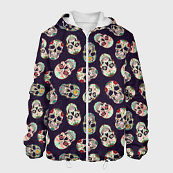 Мужская куртка Узор с черепами Pattern with skulls