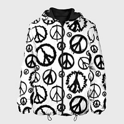 Мужская куртка Many peace logo