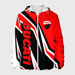 Мужская куртка Ducati- red stripes
