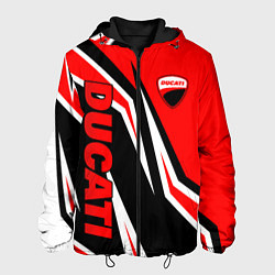Мужская куртка Ducati- red stripes