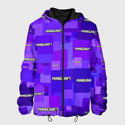 Мужская куртка Minecraft pattern logo