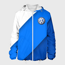 Мужская куртка Volkswagen - голубые линии