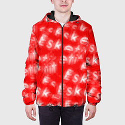 Куртка с капюшоном мужская Esskeetit Lil Pump, цвет: 3D-черный — фото 2
