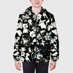 Куртка с капюшоном мужская Пикачу и сборник аниме покемонов, цвет: 3D-черный — фото 2