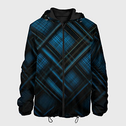Мужская куртка Тёмно-синяя шотландская клетка